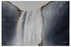 Öl Gemälde 'Magnificent Waterfall' | Handgemaltes Unikat