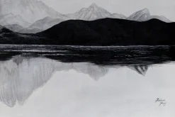 Öl Gemälde 'Majestic Reflection' | Handgemaltes Unikat