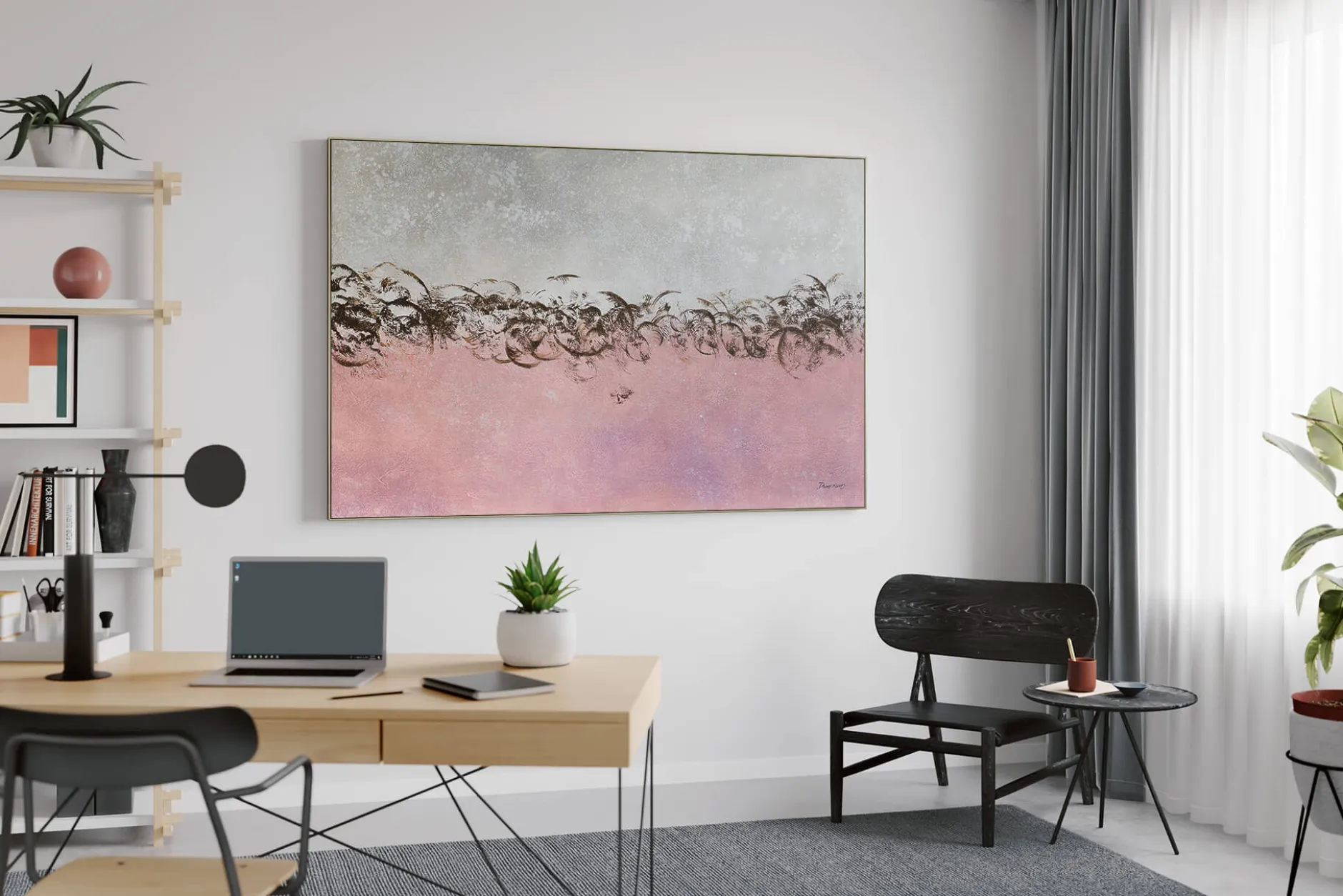 Öl Gemälde 'Marshmellow Dream' | Handgemaltes Unikat