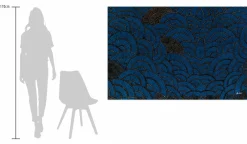 Öl Gemälde 'Meer der Ornamente' | Handgemaltes Unikat