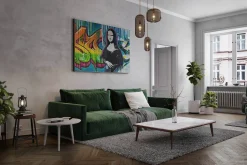 Öl Gemälde 'Mona Lisa 2.0' | Handgemaltes Unikat