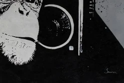 Öl Gemälde 'Monkey Music' | Handgemaltes Unikat