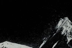 Öl Gemälde 'Mountains in the Night' | Handgemaltes Unikat