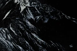 Öl Gemälde 'Mountains in the Night' | Handgemaltes Unikat