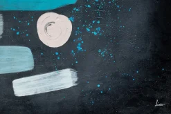 Öl Gemälde 'Neon Motif' | Handgemaltes Unikat