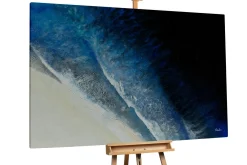 Öl Gemälde 'Ocean Gradation' | Handgemaltes Unikat