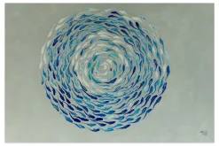 Öl Gemälde 'Ocean Vortex' | Handgemaltes Unikat