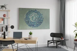 Öl Gemälde 'Ocean Vortex' | Handgemaltes Unikat