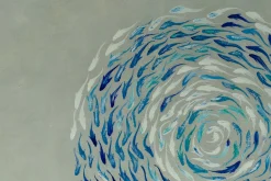 Öl Gemälde 'Ocean Vortex' | Handgemaltes Unikat