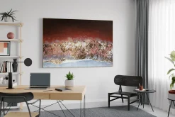 Öl Gemälde 'Ozean aus Magma' | Handgemaltes Unikat