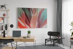 Öl Gemälde 'Pastel Facets' | Handgemaltes Unikat