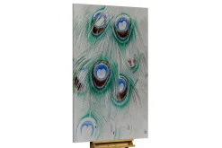 Öl Gemälde 'Peacock Finery' | Handgemaltes Unikat