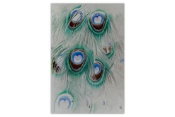 Öl Gemälde 'Peacock Finery' | Handgemaltes Unikat