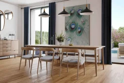 Öl Gemälde 'Peacock Finery' | Handgemaltes Unikat