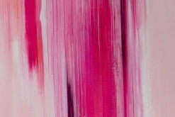 Öl Gemälde 'Pink Rain' | Handgemaltes Unikat