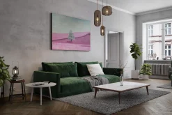 Öl Gemälde 'Pink Vastness' | Handgemaltes Unikat