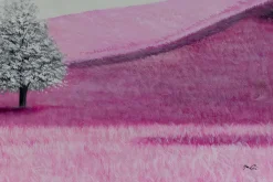 Öl Gemälde 'Pink Vastness' | Handgemaltes Unikat