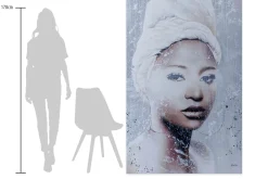 Öl Gemälde 'Princess of Purity' | Handgemaltes Unikat
