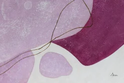 Öl Gemälde 'Purple Connection' | Handgemaltes Unikat