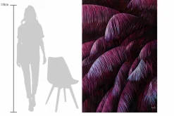 Öl Gemälde 'Purple Jungle' | Handgemaltes Unikat