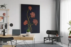 Öl Gemälde 'Radiant Blossoms' | Handgemaltes Unikat