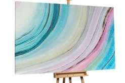 Öl Gemälde 'Rainbow Universe' | Handgemaltes Unikat