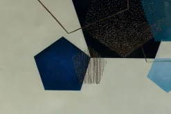 Öl Gemälde 'Realm of the Pentagons' | Handgemaltes Unikat