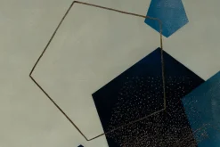 Öl Gemälde 'Realm of the Pentagons' | Handgemaltes Unikat