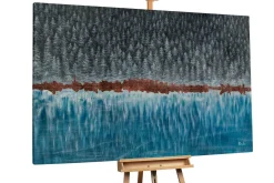 Öl Gemälde 'Reflection in the Lake' | Handgemaltes Unikat
