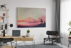 Öl Gemälde 'Rosy Dawn' | Handgemaltes Unikat