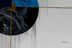 Öl Gemälde 'Rätsel des Kosmos' | Handgemaltes Unikat