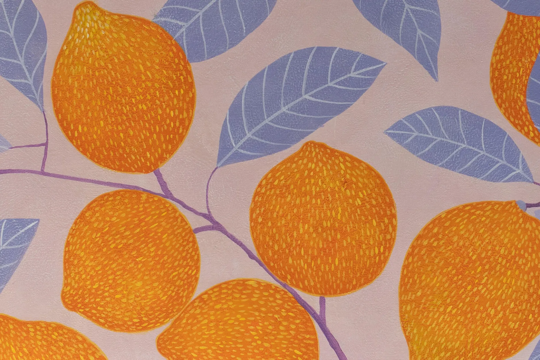 Öl Gemälde 'Sacred Fruit' | Handgemaltes Unikat