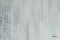 Öl Gemälde 'Scarlet Contrast' | Handgemaltes Unikat
