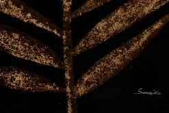 Öl Gemälde 'Secrets of the Leaves' | Handgemaltes Unikat