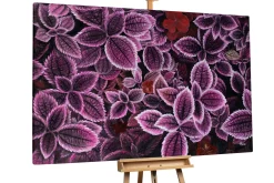 Öl Gemälde 'Shades of Purple' | Handgemaltes Unikat