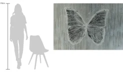 Öl Gemälde 'Shiny Butterfly' | Handgemaltes Unikat