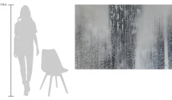 Öl Gemälde 'Silver Screen' | Handgemaltes Unikat
