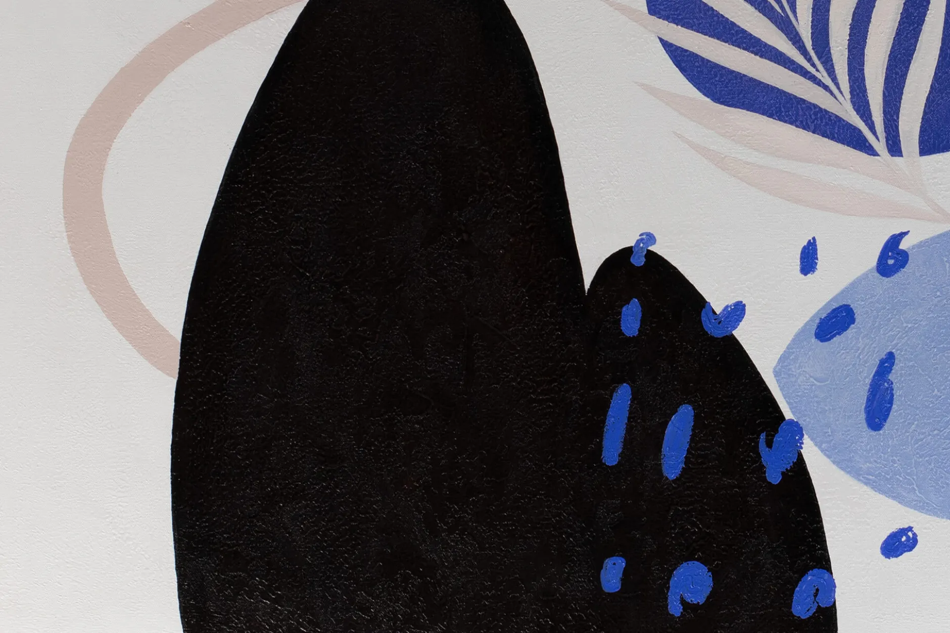 Öl Gemälde 'Sinfonie in Blau' | Handgemaltes Unikat