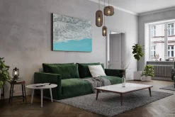 Öl Gemälde 'Snow and Sky' | Handgemaltes Unikat