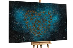 Öl Gemälde 'Soaring Stars' | Handgemaltes Unikat