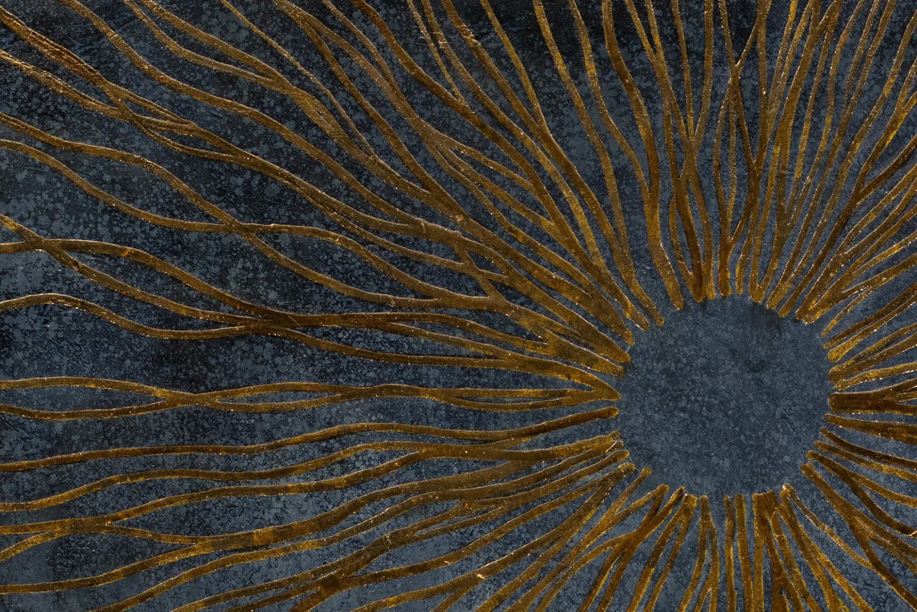 Öl Gemälde 'Solar Plexus' | Handgemaltes Unikat