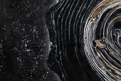 Öl Gemälde 'Spiral Galaxy' | Handgemaltes Unikat
