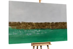 Öl Gemälde 'Spring Field' | Handgemaltes Unikat