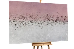 Öl Gemälde 'Strawberry Quartz' | Handgemaltes Unikat