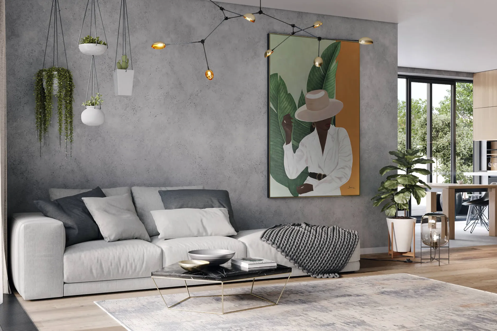 Öl Gemälde 'Summer Elegance' | Handgemaltes Unikat
