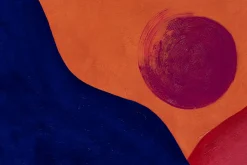 Öl Gemälde 'Sunset in the Mountains' | Handgemaltes Unikat