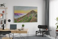 Öl Gemälde 'The Enchanted Mountain' | Handgemaltes Unikat