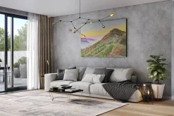 Öl Gemälde 'The Enchanted Mountain' | Handgemaltes Unikat