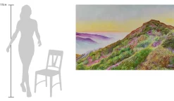 Öl Gemälde 'The Enchanted Mountain' | Handgemaltes Unikat