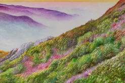 Öl Gemälde 'The Enchanted Mountain' | Handgemaltes Unikat